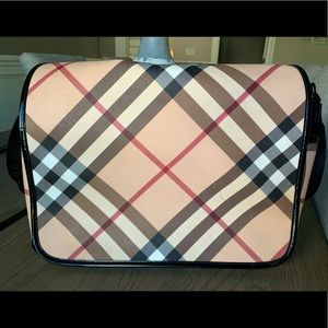 Burberry Messenger Diaper Bag - Excellent Cond!